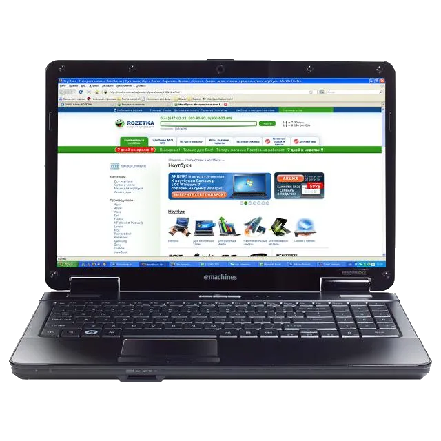 Ремонт ультрабуков  Acer eMachines E527 в Краснодаре